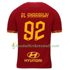 Fußballtrikots AS Rom EL Shaarawy 92 2019-2020 Kurzarm Heimtrikotsatz kaufen